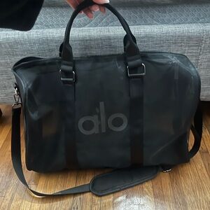 Sheer duffle bag